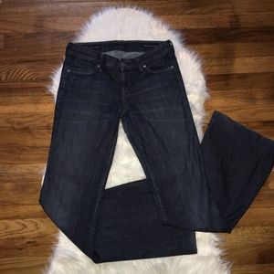 Citizens Of Humanity Faye #3 Low Waist Dark Wash